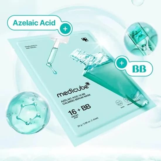 Medicube Azelaic Acid 16 BB Calming Serum Mask 1PC