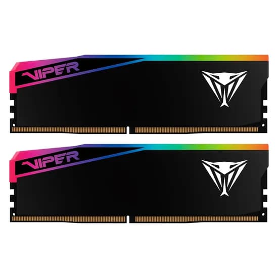 Memória Ram Patriot Viper Elite 5R Ultra RGB 96GB (2X48GB) DDR5 6400 MHZ - VEUR596G6432K