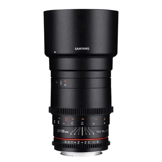 Lente Cine Samyang Canon VDSLR 135MM T2.2 II Ef FF
