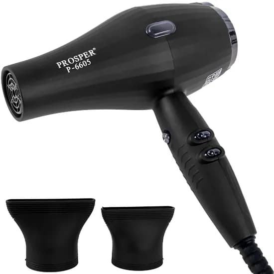 Secador de Cabelo Prosper P-6605 8.000 Watts 220 - 240 V ~ 50/60 HZ - Preto