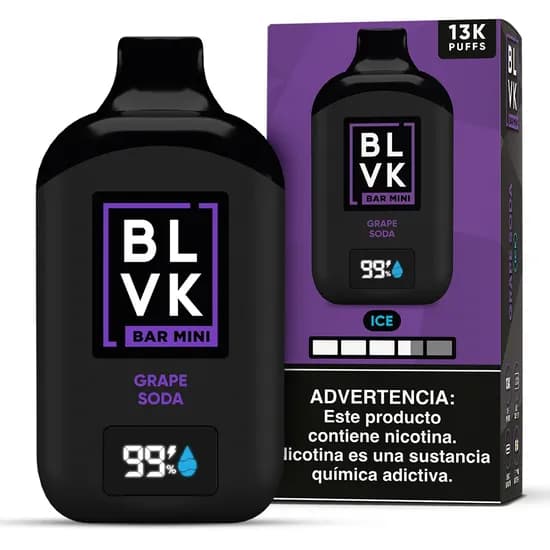 BLVK Mini Bar 13K Grape Soda 13.000 Puffs