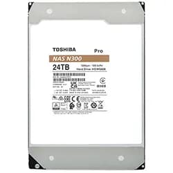 HD Toshiba 24TB N300 Pro Nas 3.5" SATA 3 7200RPM - HDWG82EXZSTB