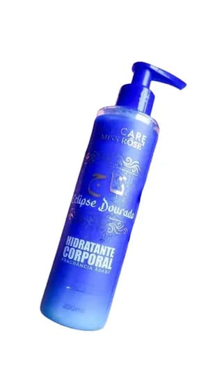 Hidratante Corporal Miss Rôse Eclipse Dourado 200ML