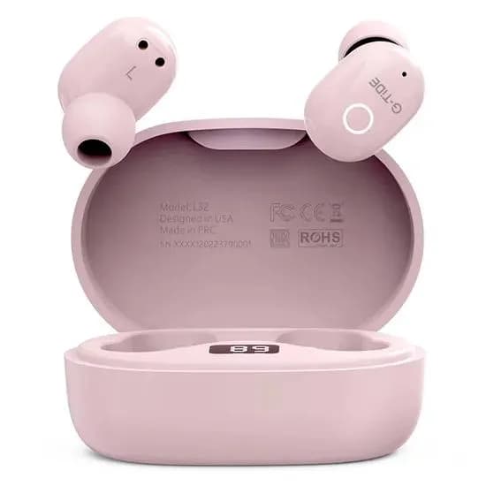 Fone G-Tide L32 Earphones Bluetooth Rosa