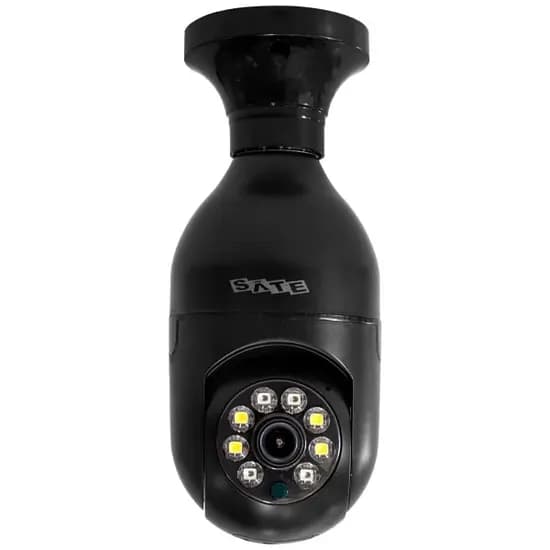 Câmera IP Satellite A-CAM031 com Wi-Fi e Microfone - Preta
