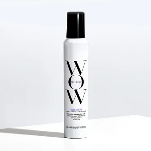 Wow Color Control Purple Toning+Styling Foam 200ML