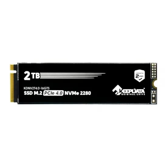 SSD Keepdata 2TB Gen 4, M.2 Nvme 4.0, Leitura Até 5100MB/s Gravação 4500MB/s, KDNV1T4.0-16GTS