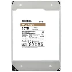 HD Toshiba 20TB N300 Pro Nas 3.5" SATA 3 7200RPM - HDWG82AXZSTB (Garantia BR)