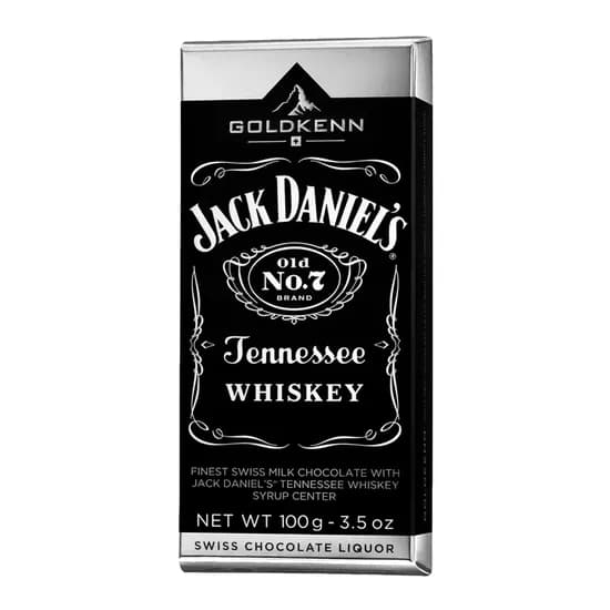 Tableta de Chocolate Goldken Jack Daniels Liquid 100G