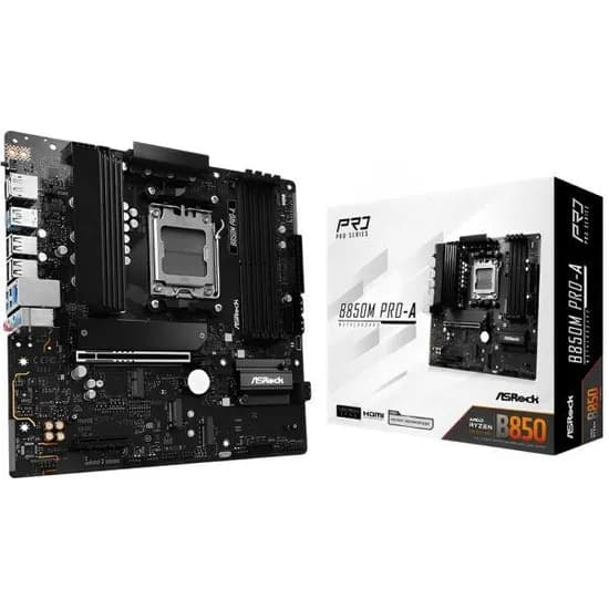 Placa Mãe AMD AM5 Asrock B850 Pro A Wifi ATX DDR5