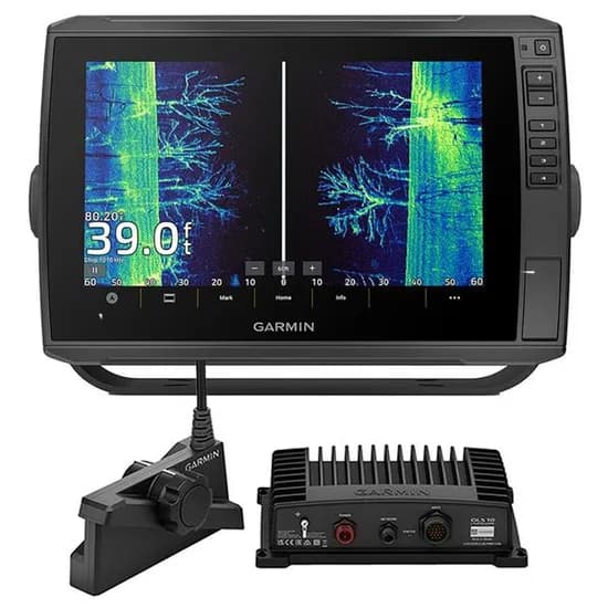 GPS Garmin Echomap Ultra 2 106SV + Livescope Plus System LVS34 Transducer + GLS10 Box