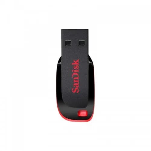 Pen Drive Sandisk Blade Z50 de 8GB - Preto