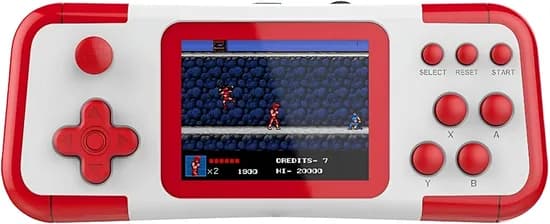 Console Portátil Game A12 666 Jogos Em 1 Red/White