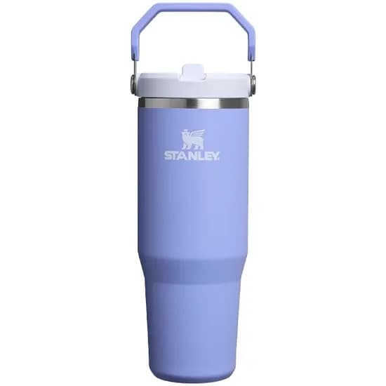 Garrafa Térmico Stanley The Iceflow Flip Straw Tumbler de 887 ML - Hydrangea
