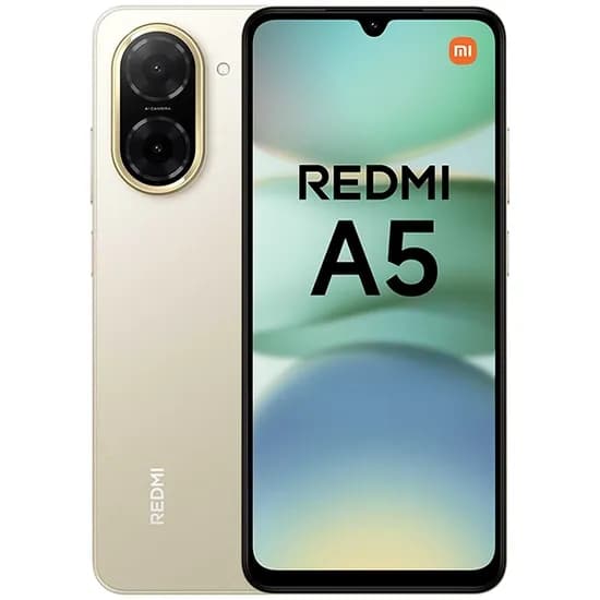 Celular Xiaomi Redmi A5 Dual Sim de 64GB/3GB Ram de 6.88" 32MP/8MP - Sandy Gold (Global)