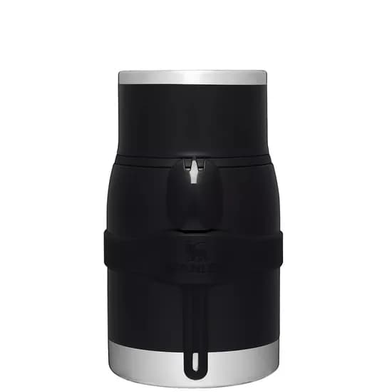 Pote Térmico + Garfo/Colher Stanley The Adventure To-Go Food Jar 710ML - Black
