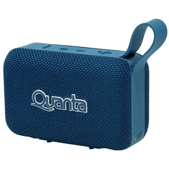 Speaker Quanta QTSPS80 8 Watts com Bluetooth/Auxiliar - Azul