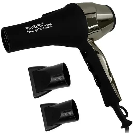 Secador de Cabelo Prosper P-2800 6.000 Watts 220V ~ 50/60 HZ - Preto/Marrom