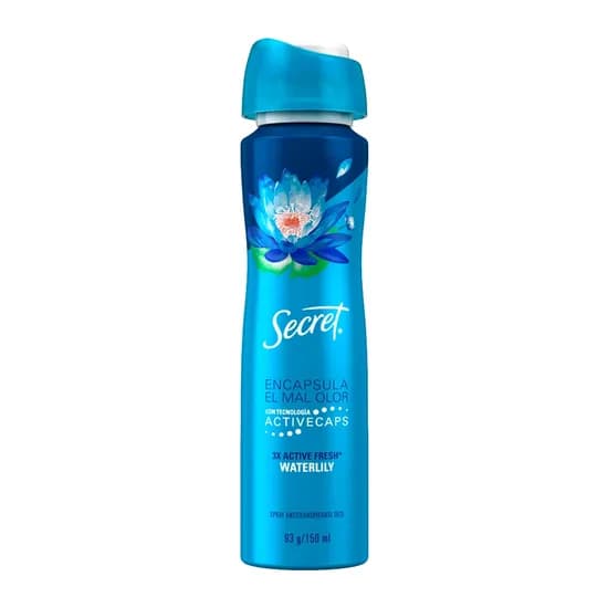Desodorante Secret Waterlily Aerossol 150ML
