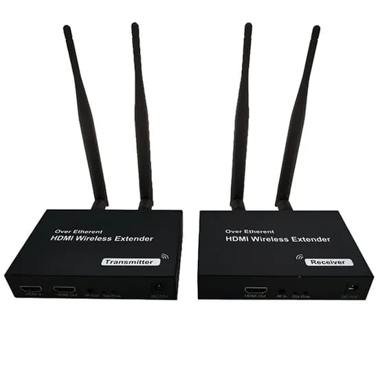 Adaptador HDMI Wireless Satellite A-HD14 Full HD Bivolt - Preto