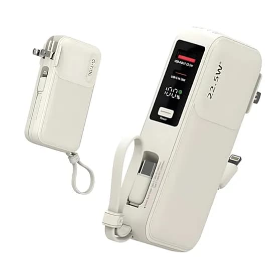 Bateria Auxiliar G-Tide TRAVELER-1 - 10000MAH - Beige
