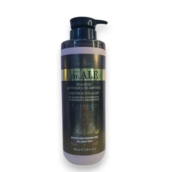 Shampoo Capilar Yolofay DR. Ale Anticaída Con Ampolla 800ML