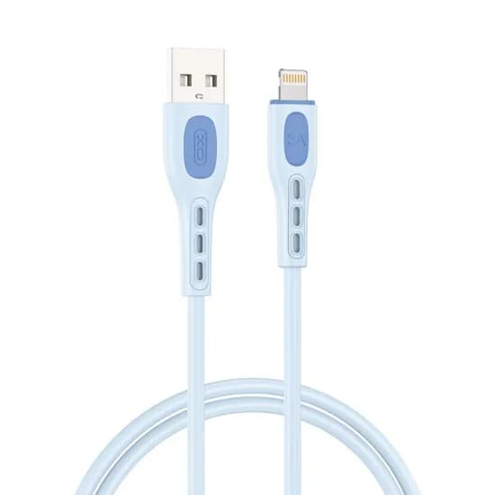 Cabo Xo NB280 Lightning/USB-A 3A/1M - Azul