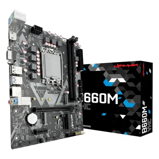 Placa Mãe Up Gamer B660M-VHC Socket 1700 Chipset Intel B660 DDR4 Micro ATX