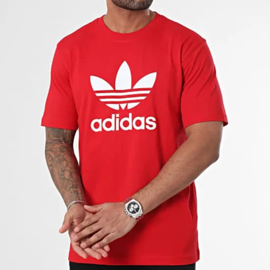 Remera Adidas Trefoil T-Shirt Rojo