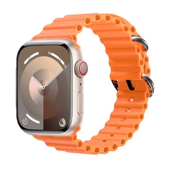 Relogio Smartwatch W&O X8 Pro+ / 45MM / com Bluetooth - Laranja