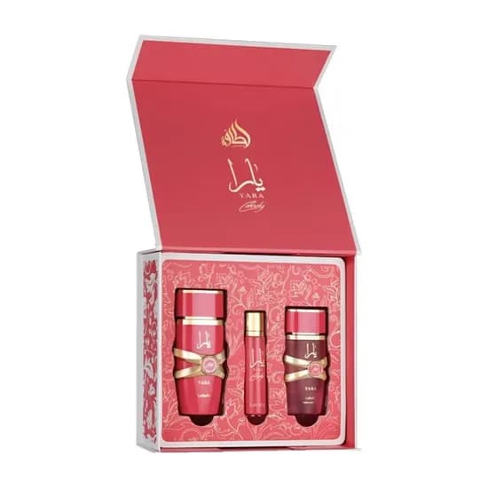 Lattafa Yara Candy Kit 100ML +12ML+Hair 50ML