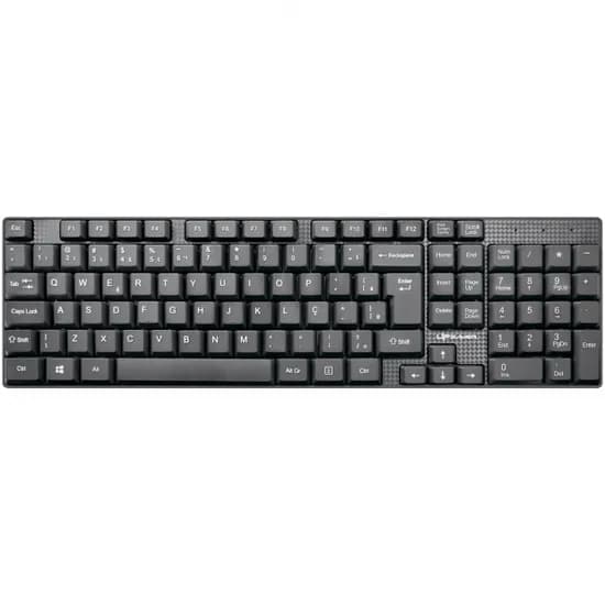 Teclado Up Gamer Essential MG400, USB, PT/BR, Black