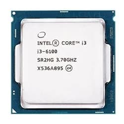 Processador Intel Core i3 6100 Socket LGA 1151 / 3.7GHZ / 3MB - OEM