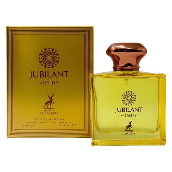 Perfume Maison Alhambra Jubilant Vitality Eau de Parfum Unissex 100ML