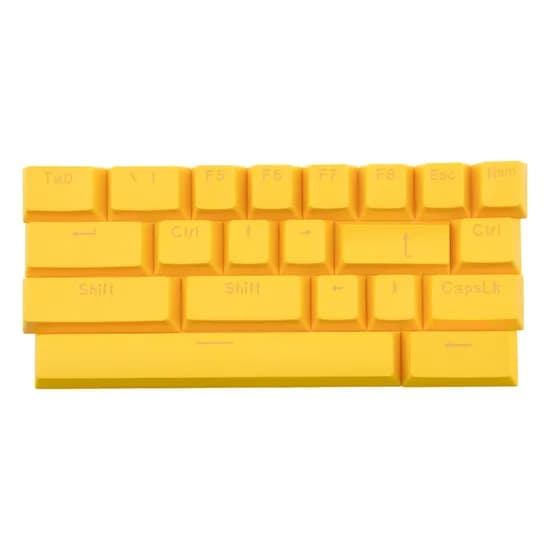 Teclas de Reposição Satellite AK-218 - 21 Peças - Amarelo