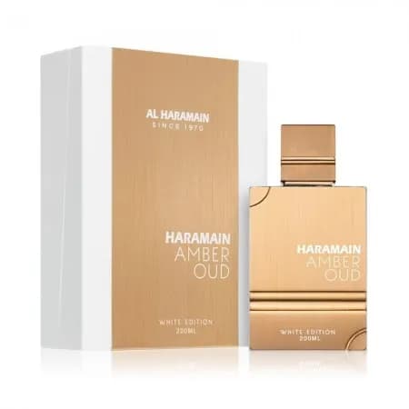 Perfume Al Haramain Amber Oud White Edp Unissex 200ML