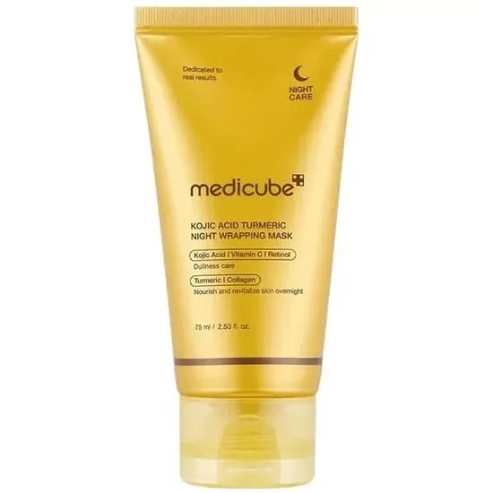 Mascarilla Facial Medicube Kojic Acid Turmeric Night Wrapping Mask 75ML