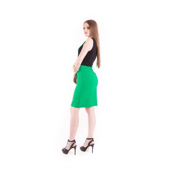 K Cole Vestido Palm Black OW3KIKD02 XS