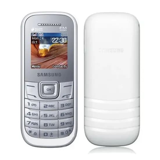 Celular Samsung Keystone 2 GT-E1207Y / 1.52" / Dual Sim / 800MAH - Branco