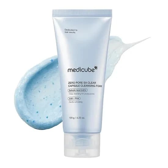 Medicube Zero Pore Sa Clear Capsule Clean Foam 120
