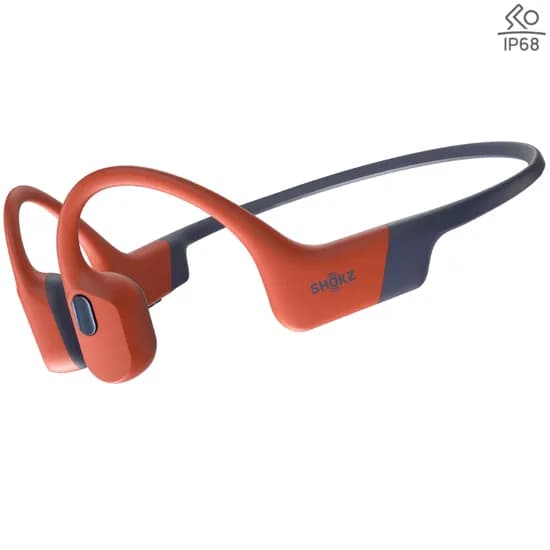 Fone de Ouvido Esportivo de Condução Óssea Shokz Openswim Pro S710 - Red (IP68)