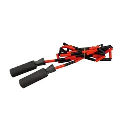 Mdbuddy Corda de Salto Rapido Frisada PVC / Espuma