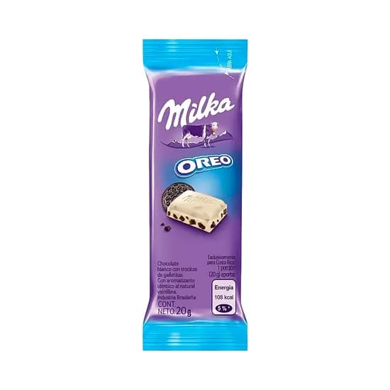 Chocolate Milka Oreo Blanco - 20G