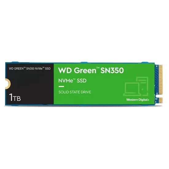 SSD M.2 Western Digital SN350 1TB Nvme PCI-Exp Gen 3 - WDS100T3G0C