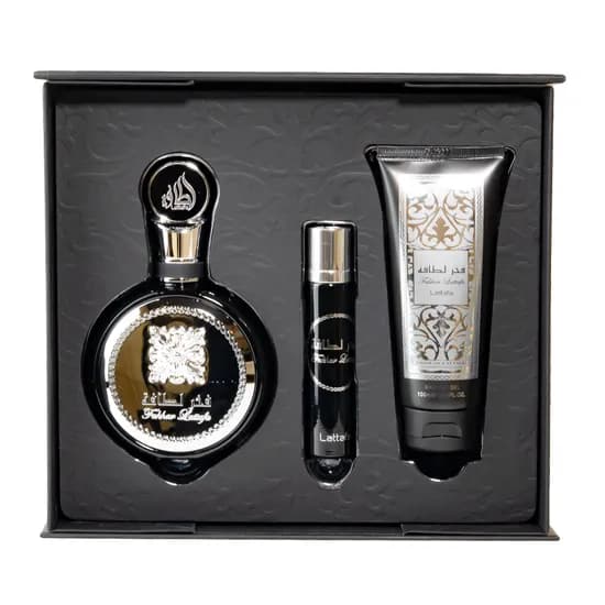 Lattafa Kit Fakhar Man 100ML+12ML+Shower Gel