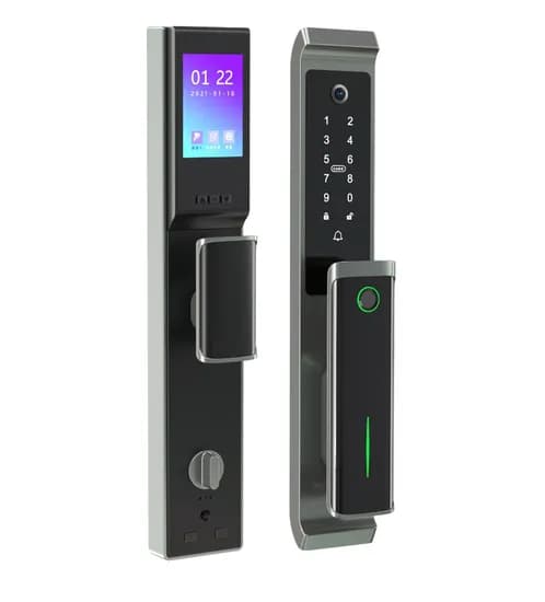 Fechadura Digital S933MAX BT Ttlock/Senha/Cartão/Chave Preto