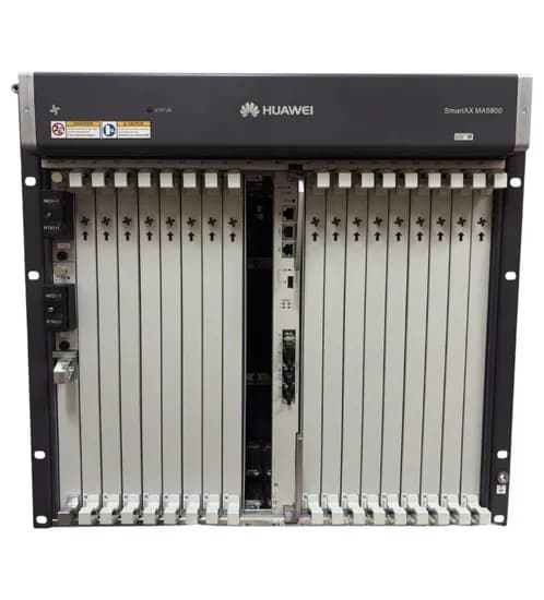F. Olt Huawei 11U 21" MA5800 X17 10G 2*Pila DC 1*Mpla s/Boar