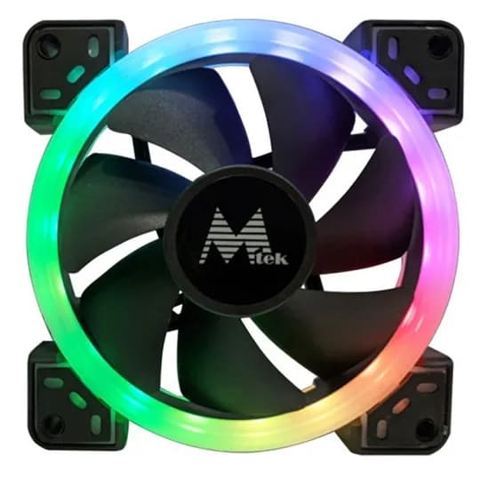 Cooler Fan Mtek MF-120 RGB 120MM p/ Gabinete