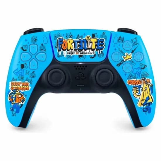 Controle Sony Dualsense Fortnite Wireless Limited Edition para PS5 - Azul (CFI-ZCT1W)