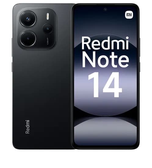 Celular Xiaomi Redmi NOTE14 Dual 256GB/8GB 5G Midnight Black